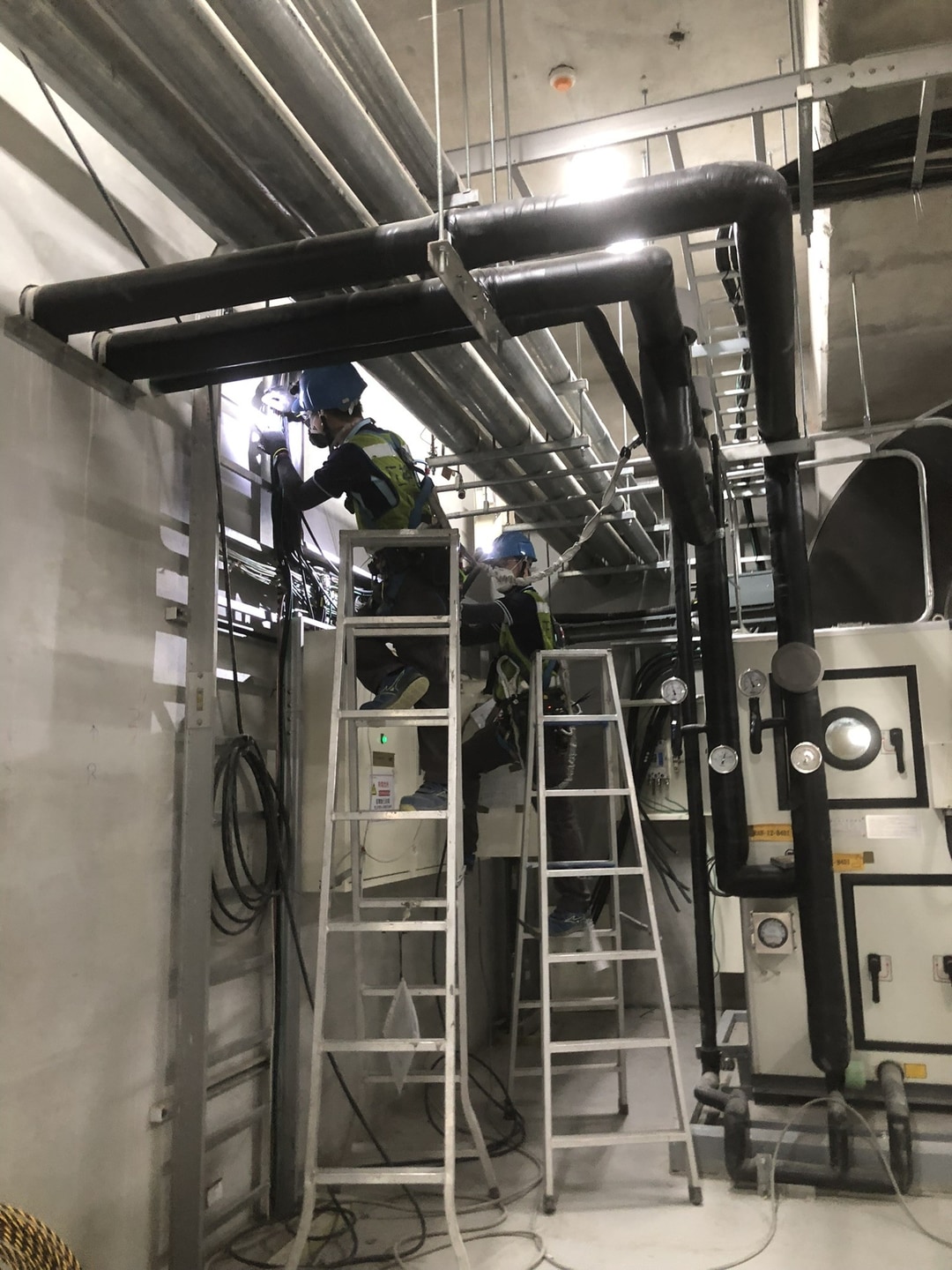 臺北大巨蛋全場空調監控系統改正及測試 照片 2